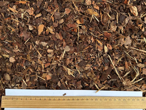 Priežu mizu mulča, vidēja frakcija (7-30mm), 50L